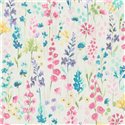 Papeldecor|Tapete Blumen Aquarell multicolor|Blumen