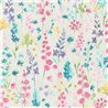 Papeldecor|Tapete Blumen Aquarell multicolor|Blumen