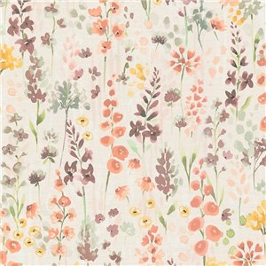 Papeldecor|Tropical floral wallpaper pink|Floral