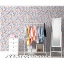Papeldecor|Tapete Wildblumen Aquarell Grau|Blumen