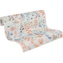 Papeldecor|Gray Wildflowers Watercolor Wallpaper|Floral