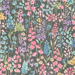 Papeldecor|Tapete glänzender goldener blauer Gips|Tapeten