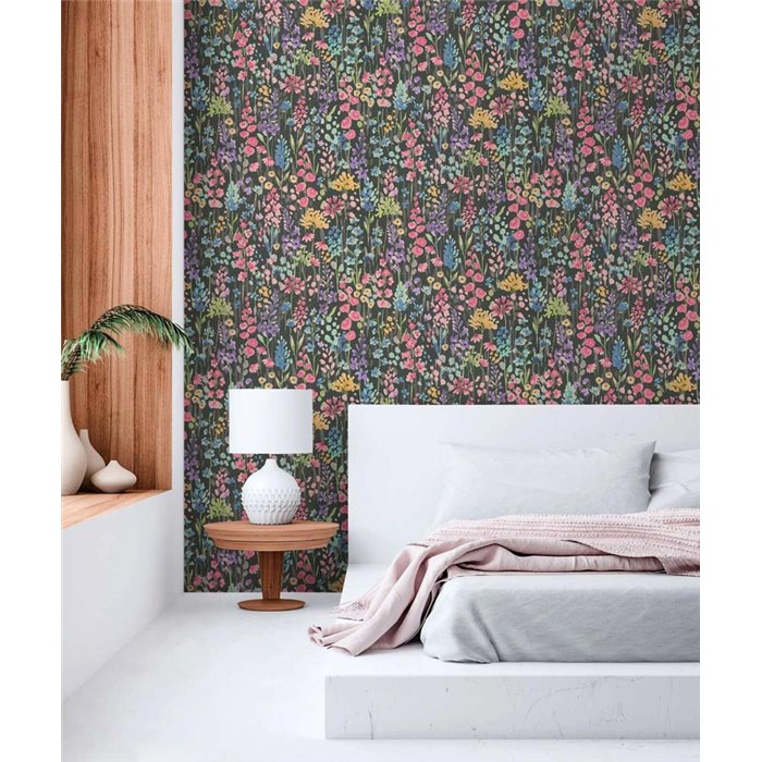 Papeldecor|Tapete Blumen Elegant Farbenfroh|Tapeten