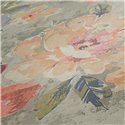 Papeldecor|Tapete Blumen Aquarell Grau multicolor|Aquarell