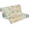 Papeldecor|Tapete Blumen Aquarell multicolor und grün|Aquarell