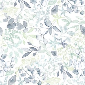 Marburg|Wallpaper green and pink floral vine|Wallpaper