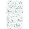 Papeldecor|Floral Wallpaper, Blue and Green Watercolor Leaves|Floral