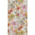 Papeldecor|Watercolor Floral Wallpaper in Beige and Orange Tones|Watercolor
