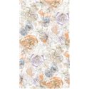 Papeldecor|Papel pintado flores grandes acuarela beige pastel|Acuarela