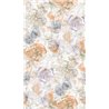 Papeldecor|Papier peint grandes fleurs aquarelle beige pastel|Aquarelle