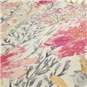 Papeldecor|Papier peint floral campagne blanc et multicolore|Aquarelle