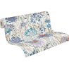 Papeldecor|Tapete Blumen Aquarell Blau und Weiß|Blumen