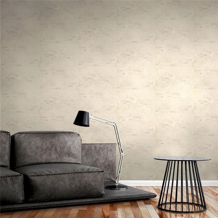 Papeldecor|Tapete Industrie Effekt Putz Weiß Grau|Tapeten