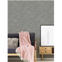 Papeldecor|Industrial Style Gray Plaster Effect Wallpaper|Wallpaper