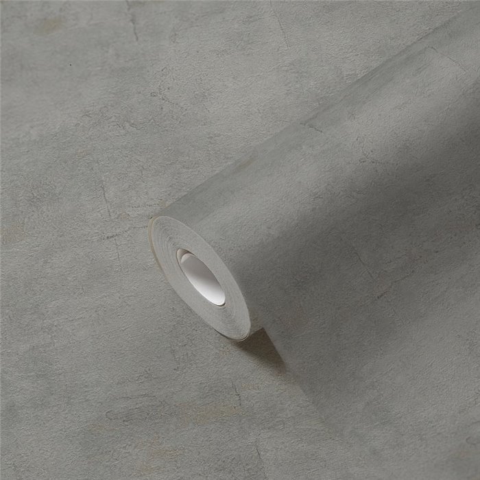 Papeldecor|Papier peint style industriel gris effet plâtre|Papier Peint