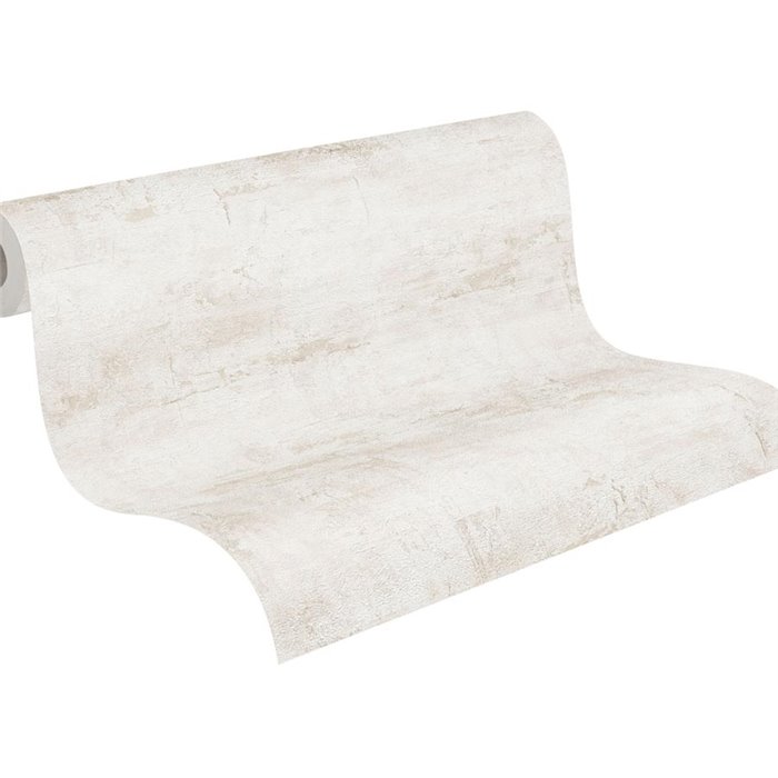 Papeldecor|Plaster Effect Beige White Cream Wallpaper|Wallpaper