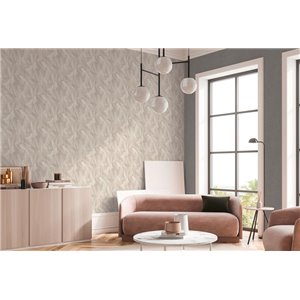 Papeldecor|Tapete Geometrisch Modern Beige und Weiß|Tapeten 2