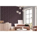 Papeldecor|Tapete Modern Geometrisch Grau und Lila|Tapeten
