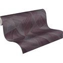 Papeldecor|Papel pintado moderno y geométrico gris y morado|Papel Pintado