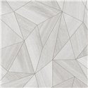 Papeldecor|Tapete Muster Geometrisch Grau Metallisch|Tapeten