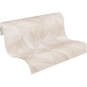 Papeldecor|Tapete Geometrisch Modern Beige und Weiß|Tapeten