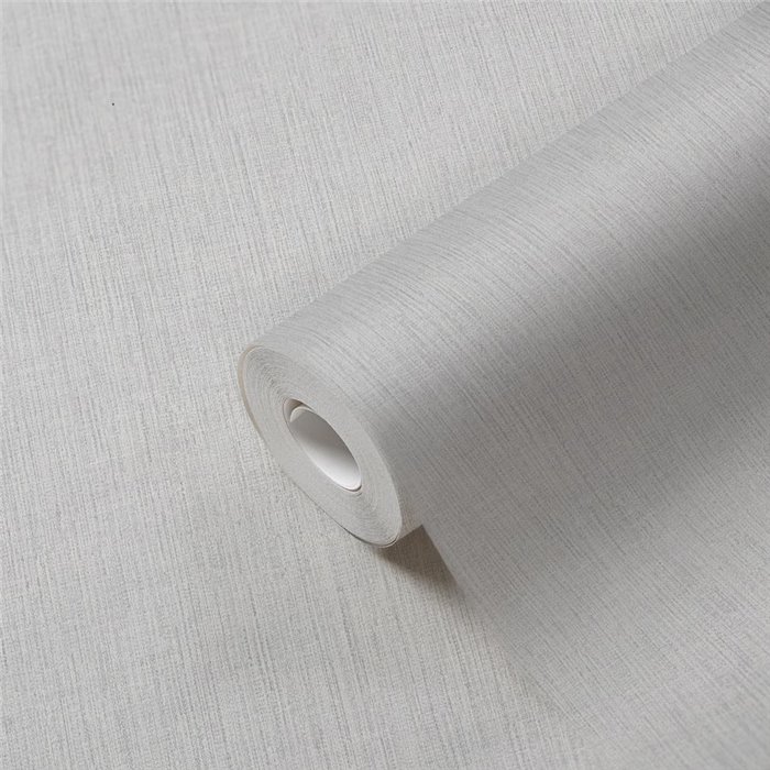 Papeldecor|Light Gray Textile Effect Wallpaper|Wallpaper
