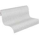Papeldecor|Papel pintado gris claro efecto textil|Papel Pintado