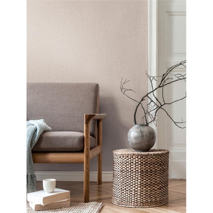 Papeldecor|Papier peint beige intemporel effet textile|Papier Peint