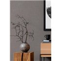 Papeldecor|Tapete Uni Braun Effekt Textil|Tapeten