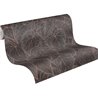 Papeldecor|Papier peint moderne fleurs marron et noir|Papier Peint