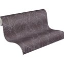 Papeldecor|Tapete Blumen Modern Grau und Violett|Tapeten