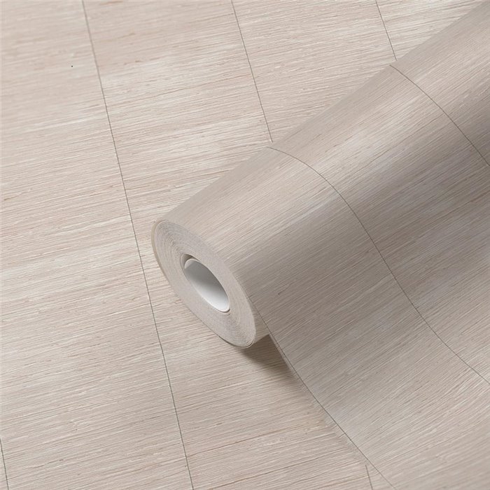 Papeldecor|Papel pintado moderno rafia teñida beige y gris|Papel Pintado