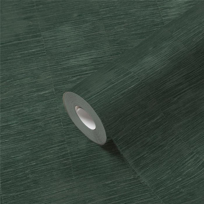 Papeldecor|Papel pintado estilo oriental rafia teñida verde|Papel Pintado