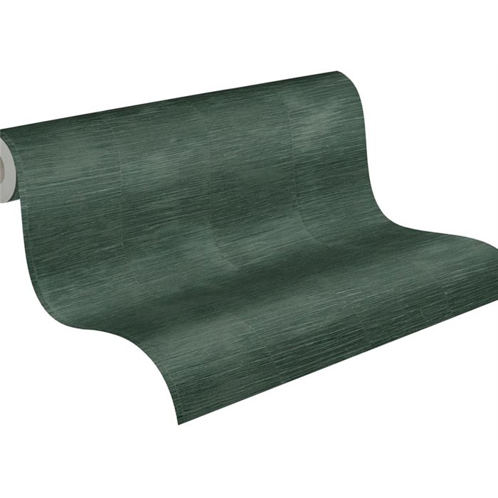 Papeldecor|Papier peint style oriental raphia teinte vert|Papier Peint