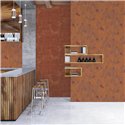 Papeldecor|Raffia Effect Orange and Red Wallpaper|Wallpaper