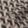 Papeldecor|Tapete Retro Modern Geometrisch Muster Metallisch|Tapeten