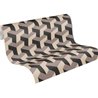 Papeldecor|Papier peint rétro moderne motif géométrique métallisé|Papier Peint