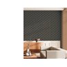 Papeldecor|Tapete Geometrisch 3D Blau und Grün|Tapeten