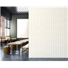 Papeldecor|Papier peint géométrique style moderne blanc et gris|Papier Peint