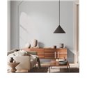 Papeldecor|Papier peint moderne brillant métallisé blanc crème|Papier Peint