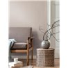 Papeldecor|Faux Smooth Beige Textile Effect Wallpaper|Wallpaper
