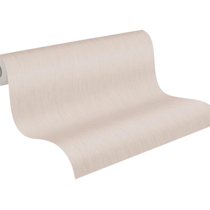 Papeldecor|Faux Smooth Beige Textile Effect Wallpaper|Wallpaper