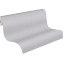 Papeldecor|Papier peint faux uni gris effet textile|Papier Peint