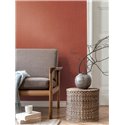 Papeldecor|Tapete Uni Rot Effekt Textil|Tapeten