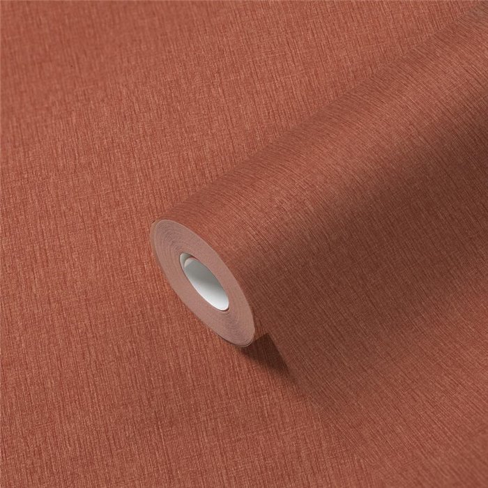Papeldecor|Papier peint uni rouge effet textile|Papier Peint