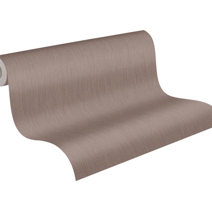 Papeldecor|Papier peint uni marron effet textile|Papier Peint
