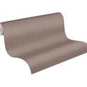 Papeldecor|Papier peint uni marron effet textile|Papier Peint