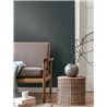 Papeldecor|Solid Green Textile Effect Wallpaper|Wallpaper