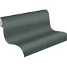 Papeldecor|Solid Green Textile Effect Wallpaper|Wallpaper