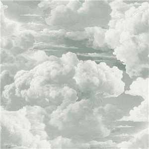 Papeldecor|Tapete Wolken Blau und Grau, Stil Sophisticated|Tapeten